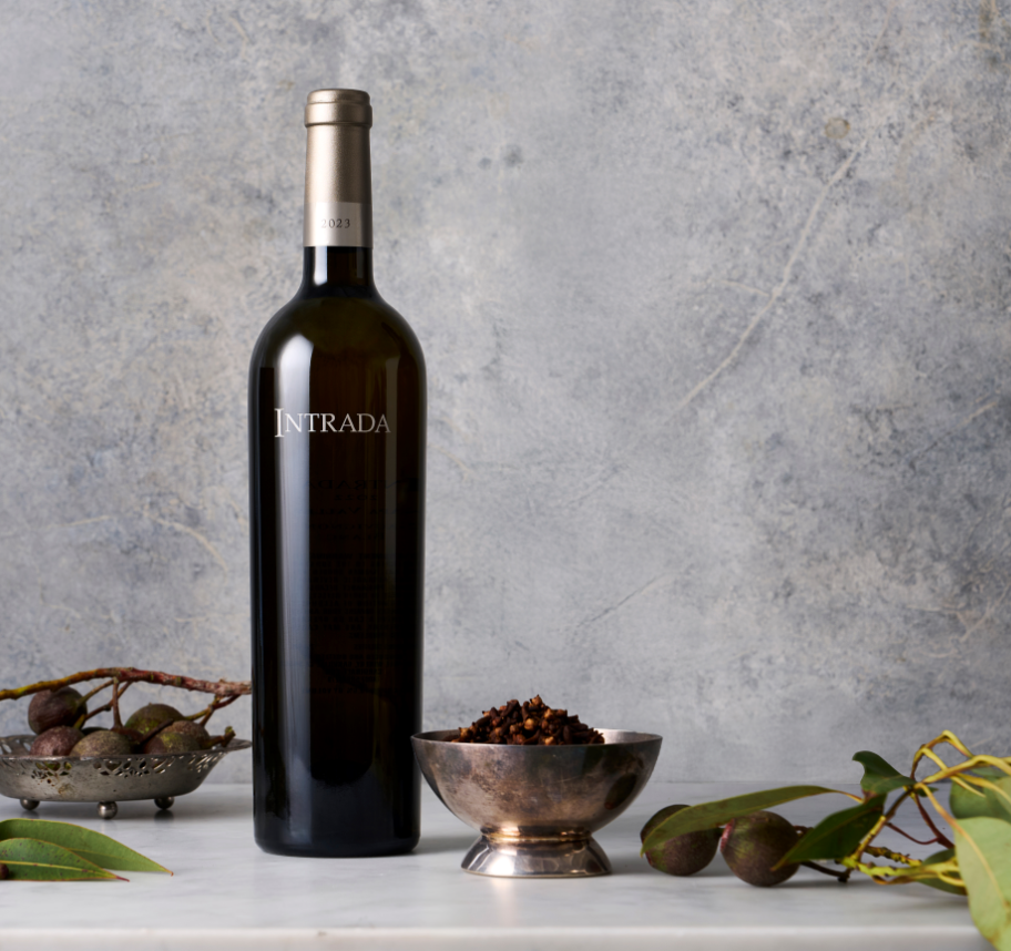 Three bottles of Cardinale Wine